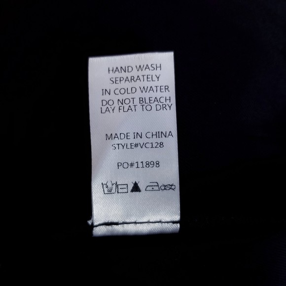 NWT Vici Tiered Long Sleeve Maxi Dress in Black Large - Picture 10 of 10